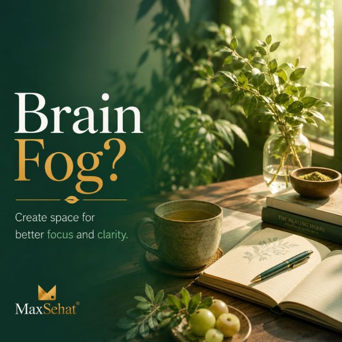 Brain fog and difficulty concentrating during work or study