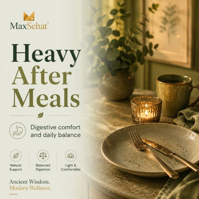 Feeling bloated, constipated, heavy after meals